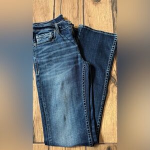 BKE Men's Contrast Blue Jeans